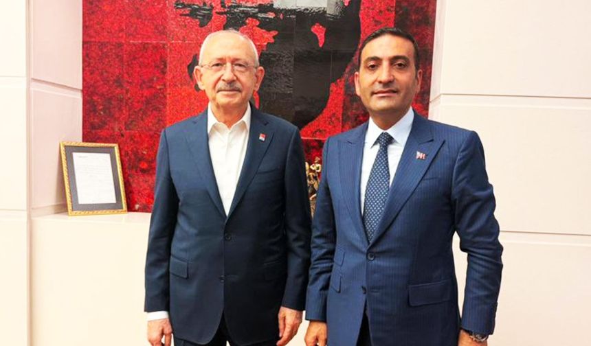 CHP lideri Kılıçdaroğlu, Beyoğlu Belediye Başkanı İnan Güney’i kabul etti