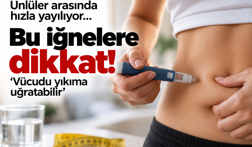 Zayıflama iğnesi alarmı! Uzman uyardı: İlaca ihtiyacı olmayanlarda vücutta yıkıma yol açabilir!