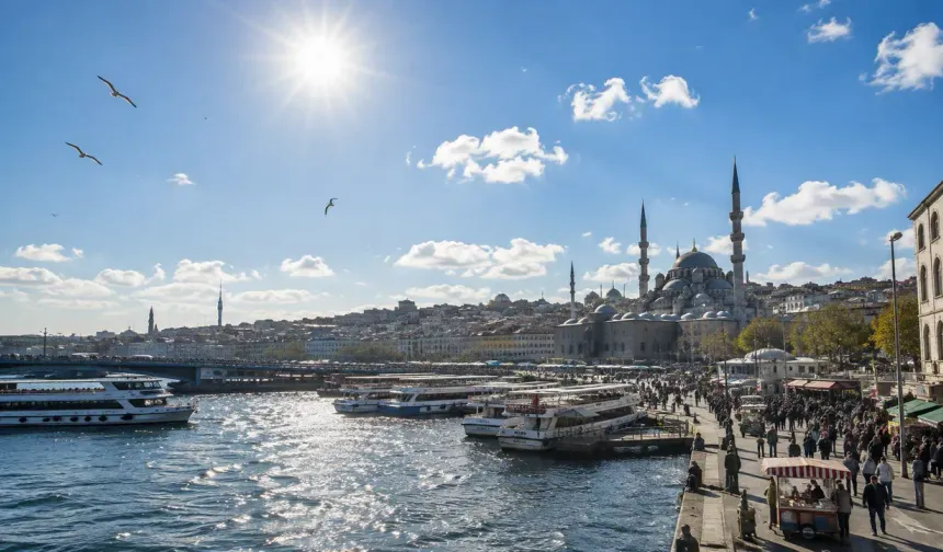 İstanbul’da yaz bitmiyor! Sıcaklıklar 30 dereceyi görecek...
