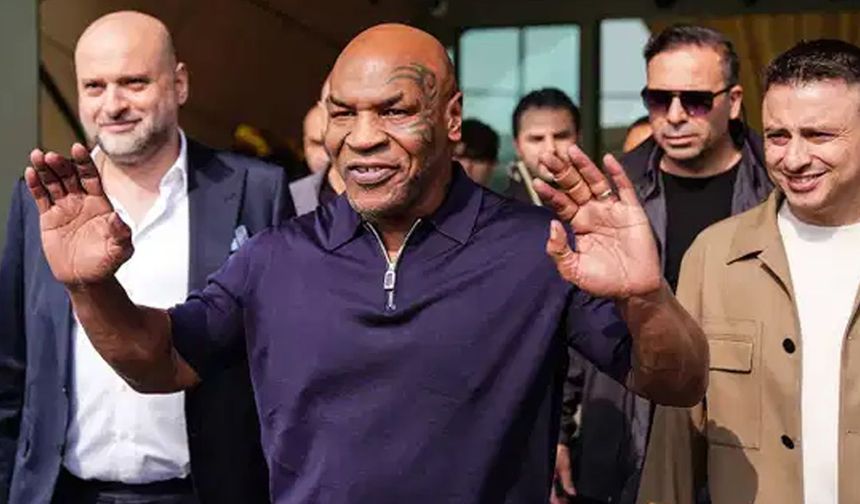 Mike Tyson ailesiyle İstanbul’da: Türkiye ligine ilişkin soruya yanıt verdi