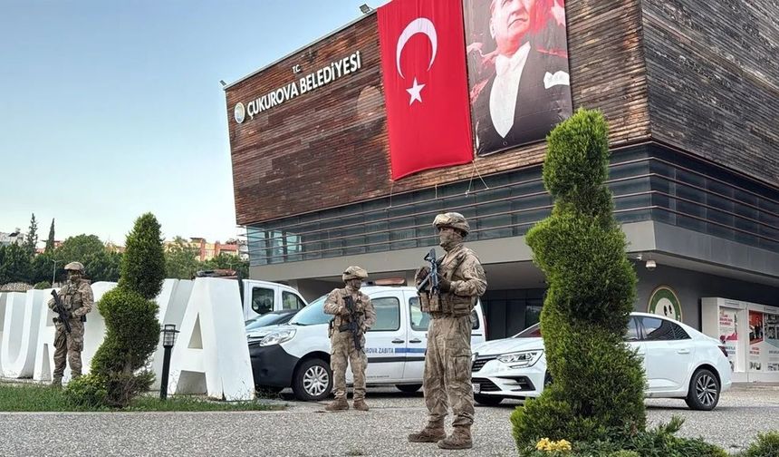 Çukurova Belediyesi'ne operasyon: Çok sayıda gözaltı kararı!