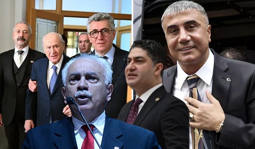 MHP'den Doğu Perinçek'e Necip Fazıl'ın şiiriyle Sedat Peker yanıtı